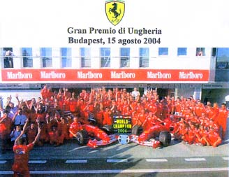 Grüsse von der Scuderia Ferrari