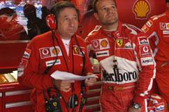 Jean Todt mit R. Barrichello