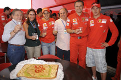 Felipe feiert seinen 100. Grand Prix