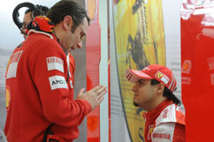 discussing Felipe and S. Domenicali