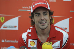 Fernando während des Interviews