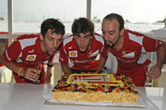 Fernando feiert seinen 31. Geburtstag