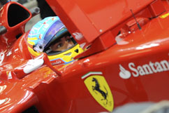Fernando im Cockpit