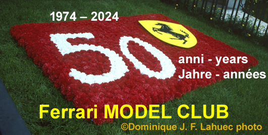 50 Jahre/years Ferrari MODEL CLUB